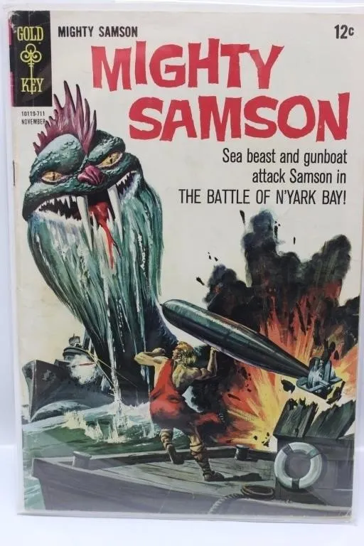 Gold Key Mighty Samson Comic #16 Vintage