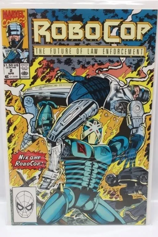 Robocop #2 (Marvel Comics, Apr) Comic Book