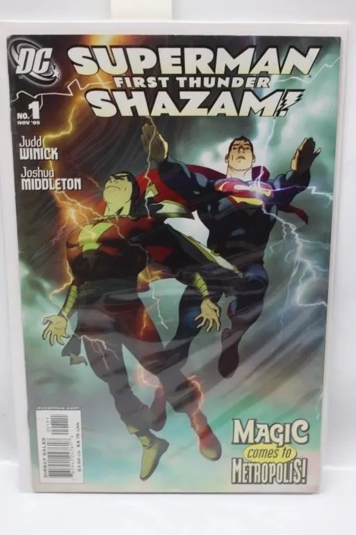 Superman/Shazam First Thunder #1 DC Comic (Nov