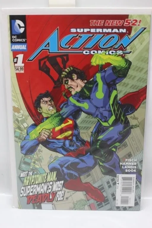 Action Comics Annual #1 New 52 Kryptonite Man