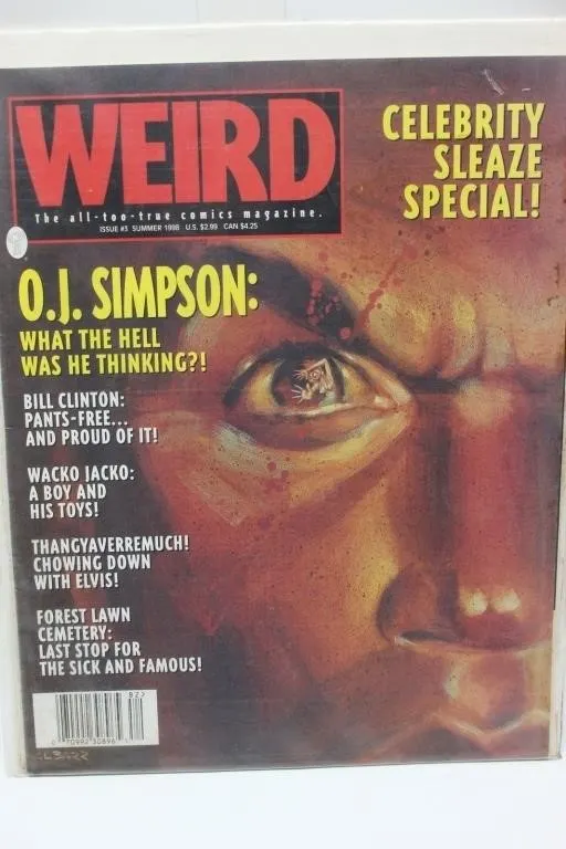Weird Issue #3 Summer 1998 Comics Magazine