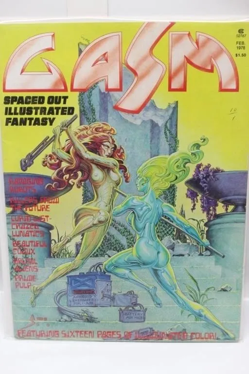 GASM Feb 1978 Illustrated Fantasy Magazine