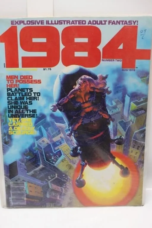 1984 #2 Warren Magazine, Aug 1978