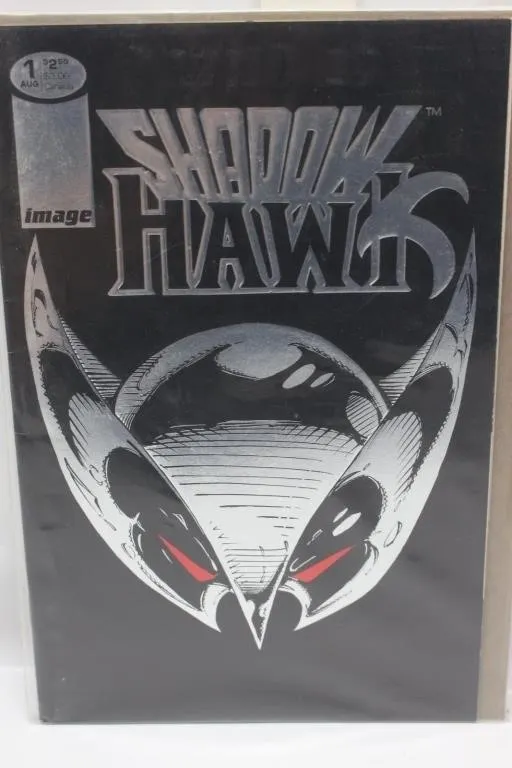 Shadowhawk #1 (Image Comics) Silver Foil Cover