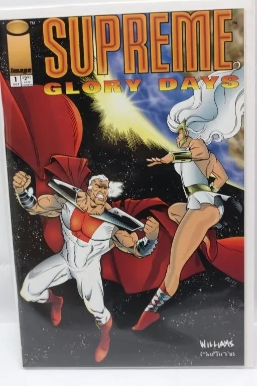 Supreme #1: Glory Days Comic Book