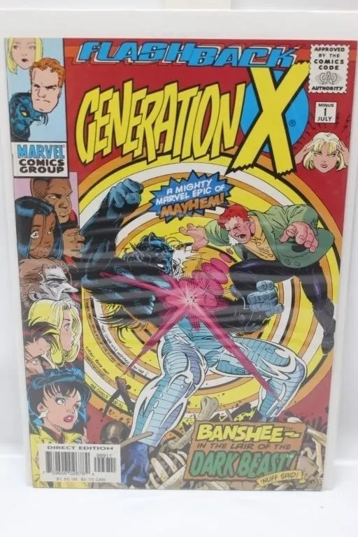 Flashback Generation X Minus 1 Comic (Marvel)