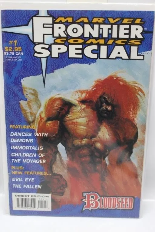 Marvel Frontier Comics Special #1 Bloodseed 1994