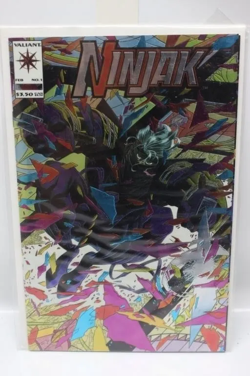 Valiant Ninjak No. 1 Comic Book (Chromium Cover)