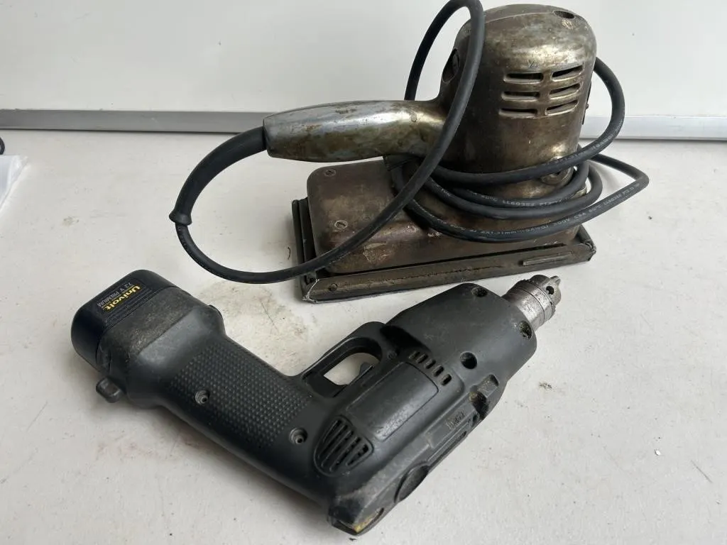 Black & Decker Orbital Sander, Drill & Sanding