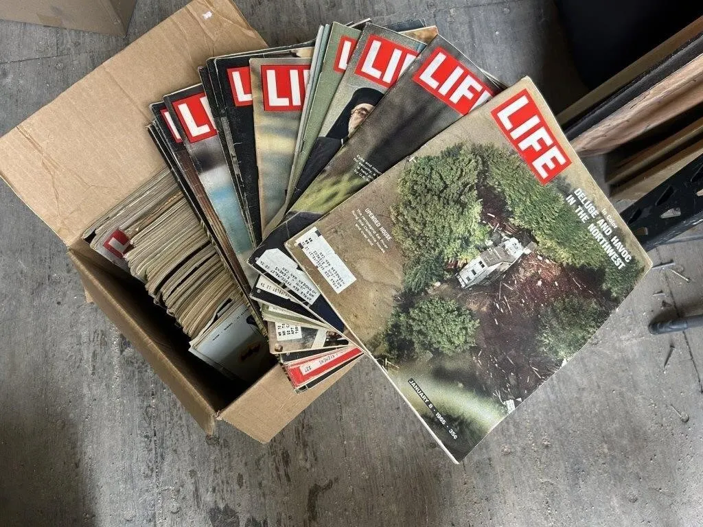 Vintage LIFE Magazine Collection & Related