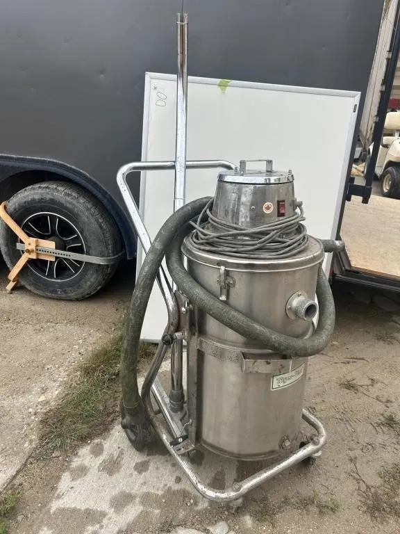 Tiger-Vac Stainless Steel Wet/Dry Vacuum with Cart