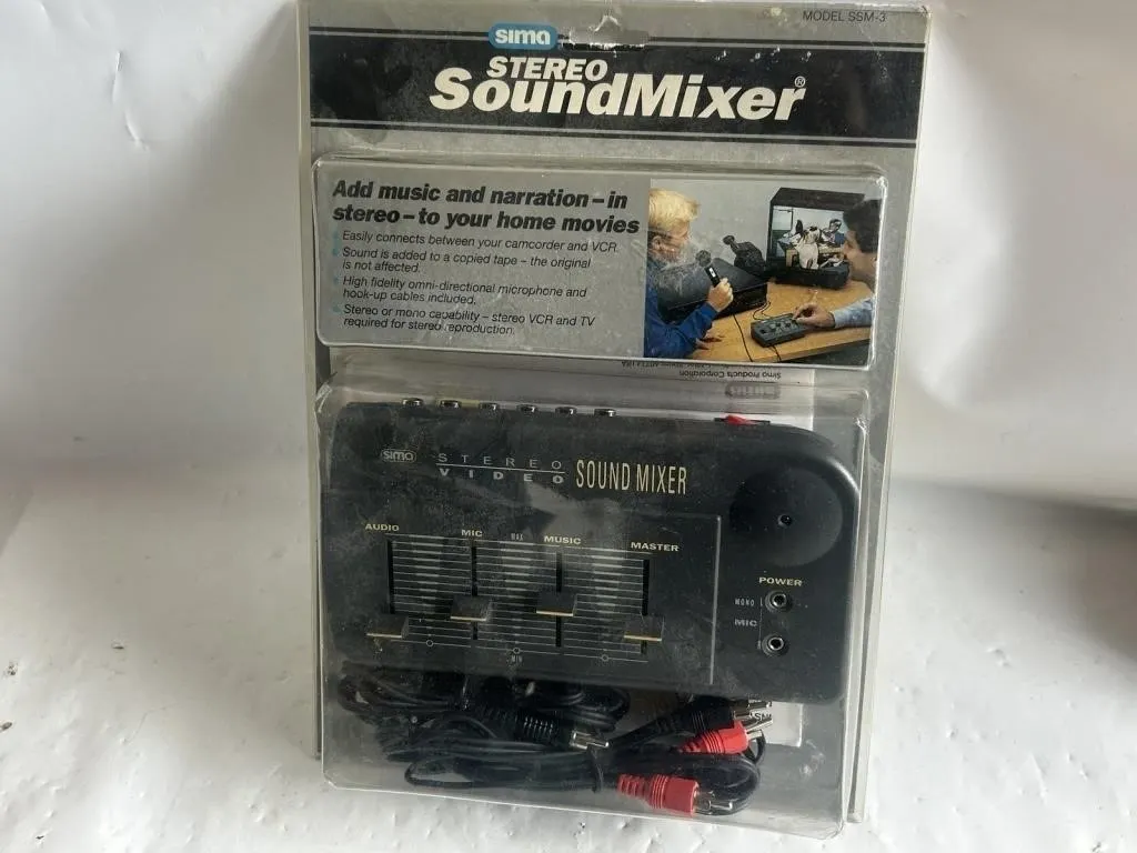 Sima Stereo Video Sound Mixer SSM-3