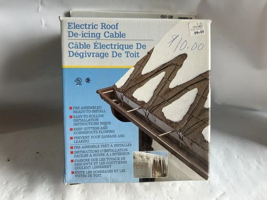 EasyHeat Electric Roof De-icing Cable ADKS-500
