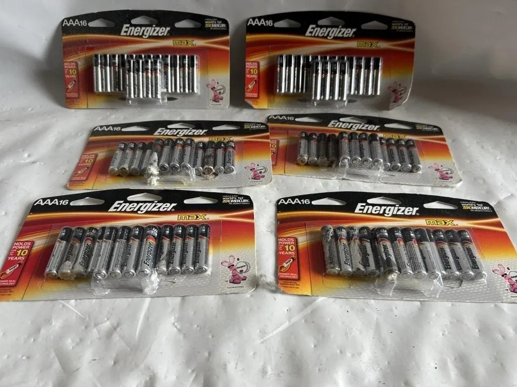 6 Packs Energizer Max AAA16 Batteries