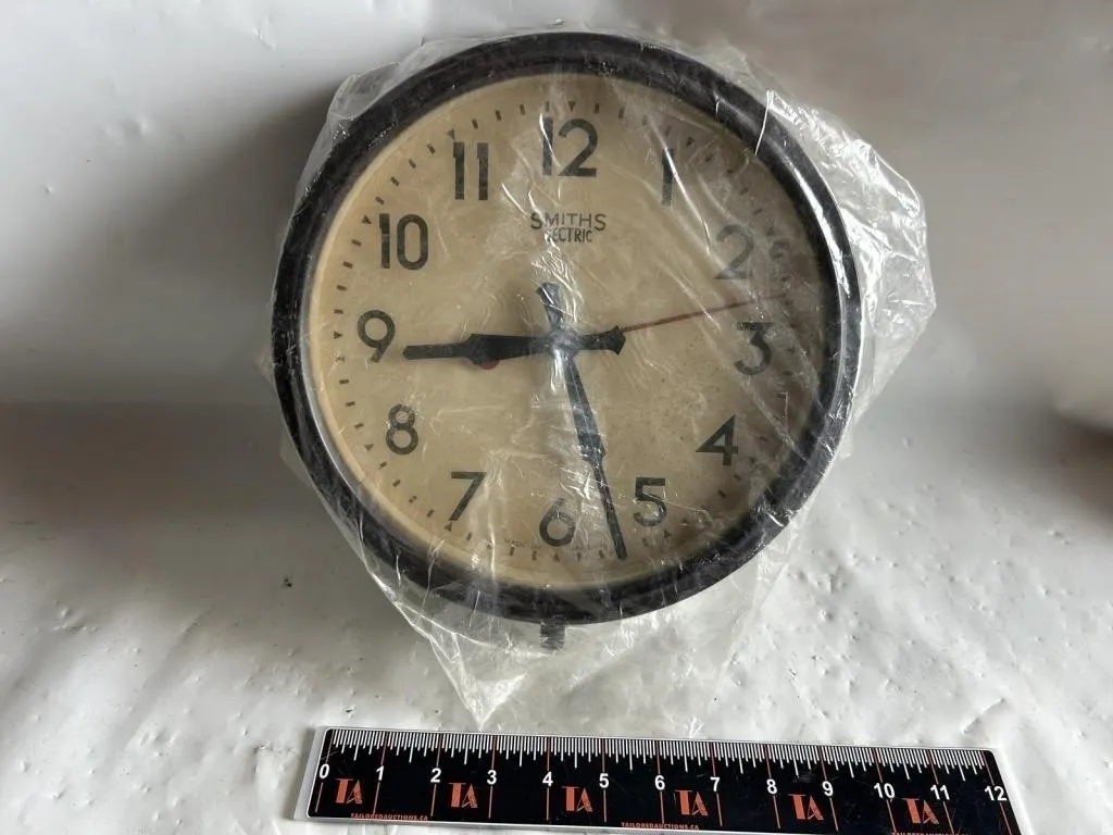 Smiths Sectric wall clock