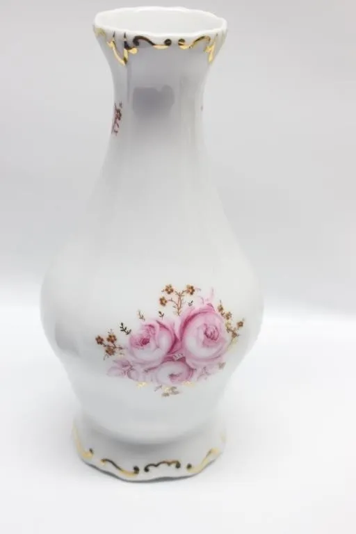 Weimar Porcelain Rose Bud Vase, Germany