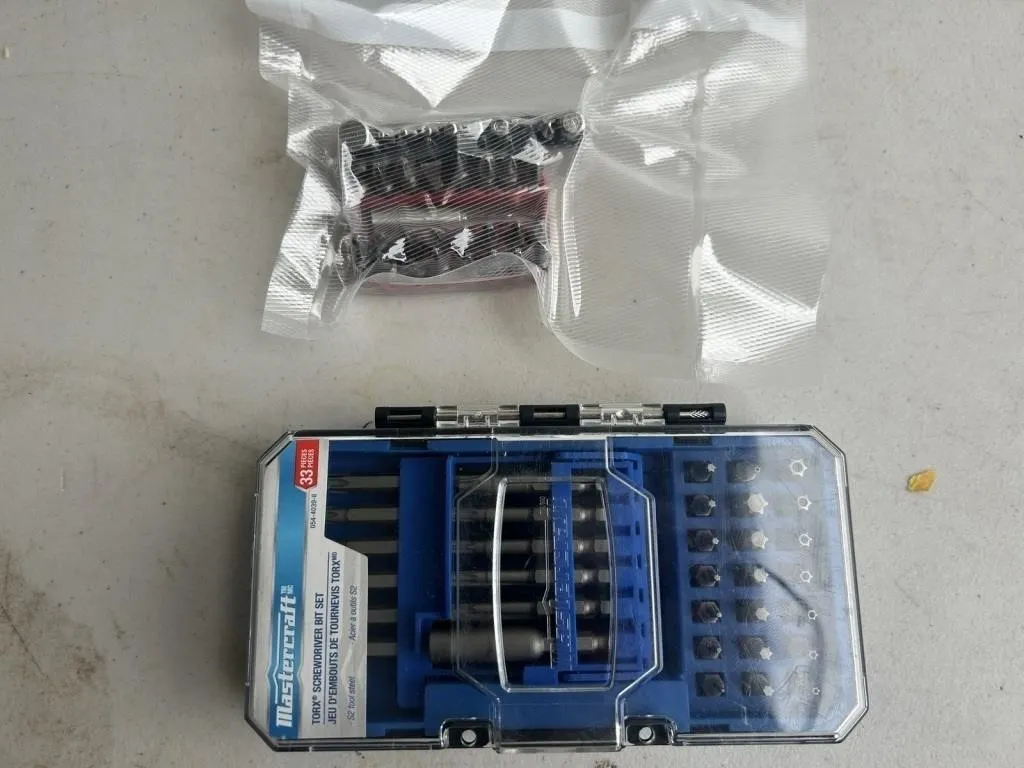 Mastercraft 33pc Torx Screwdriver Bit Set