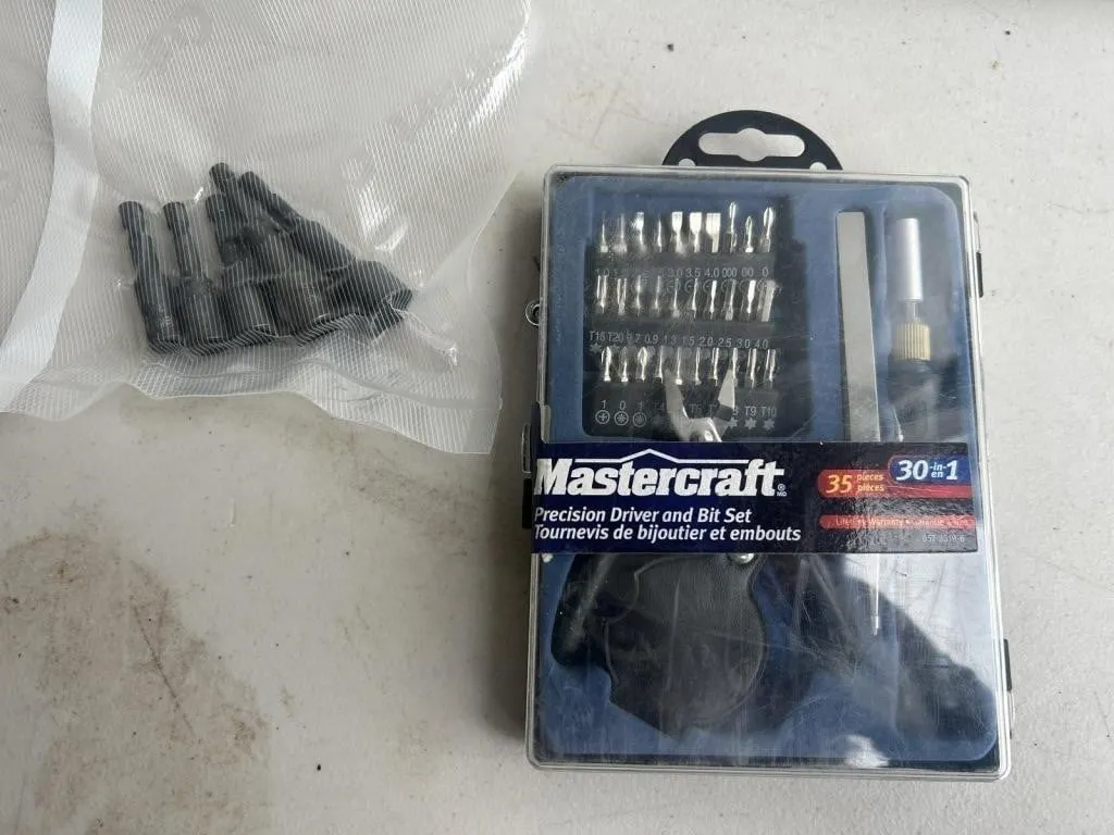 Mastercraft 35-Piece Precision Driver and Bit Set