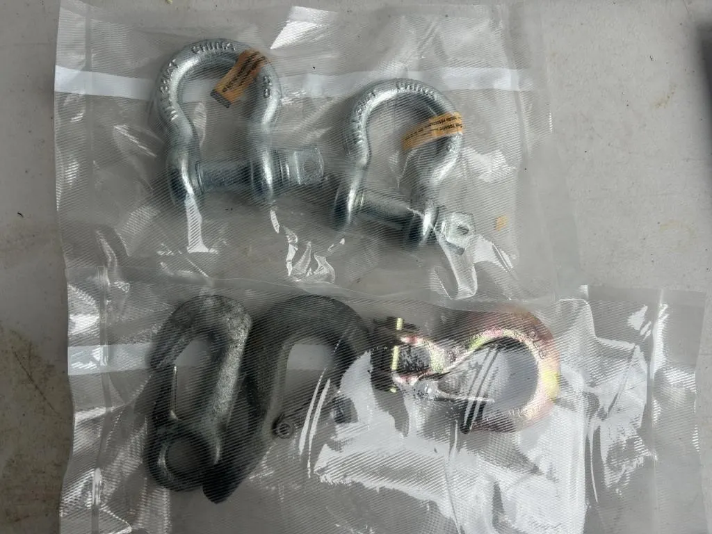 Shackles & Hooks Rigging Hardware Lot