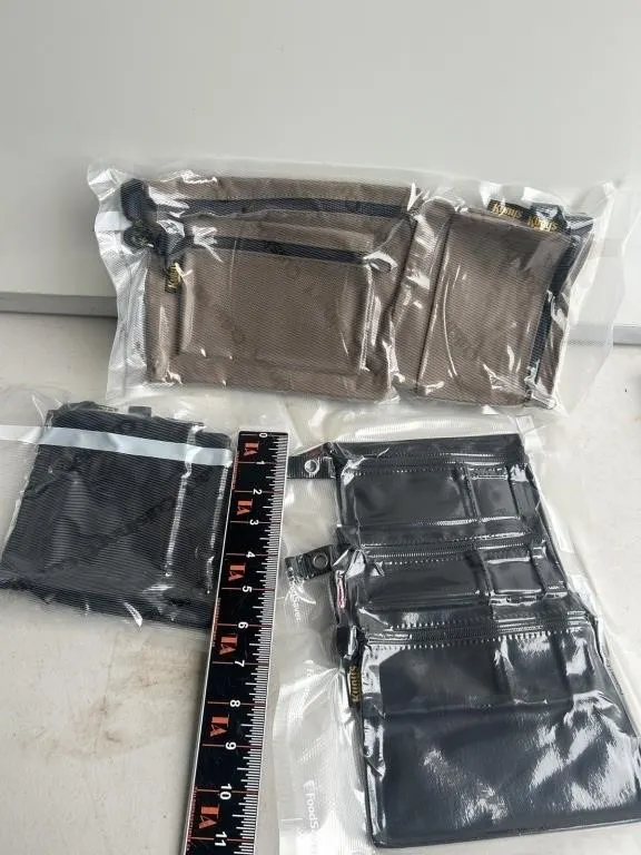 Tactical waist/belt bags with pouches, set of 3