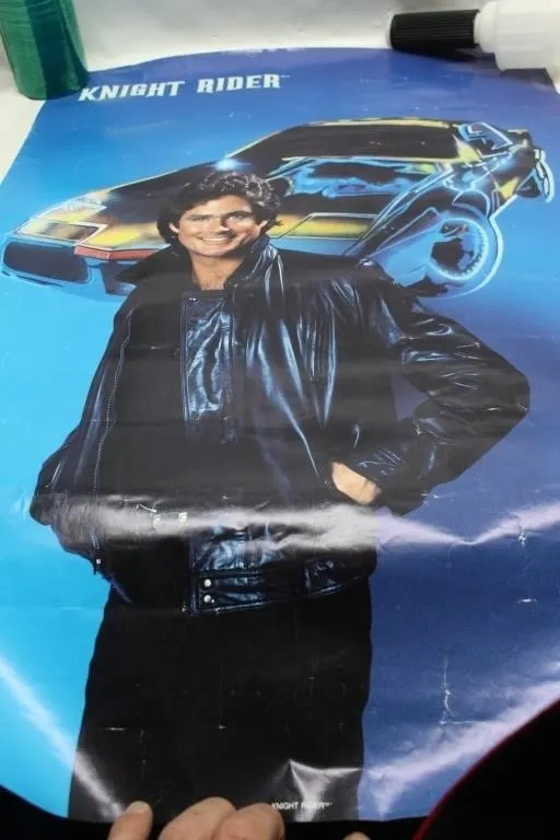 Knight Rider Poster & Framed Bird Prints