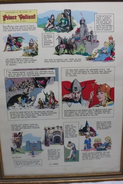 Prince Valiant Print & Jordan Peterson Poster
