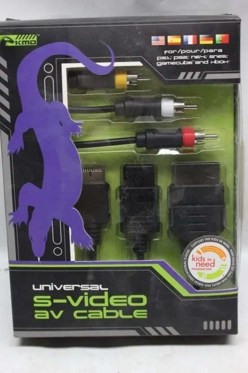 KMD Universal S-Video AV Cable