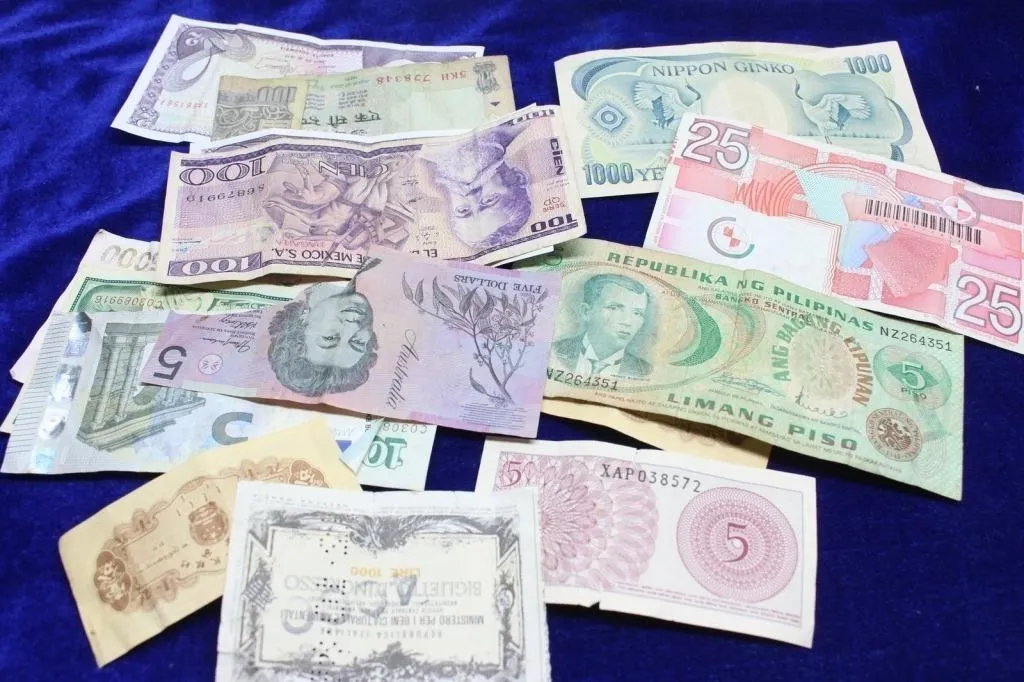 World Banknote Currency Collection Lot