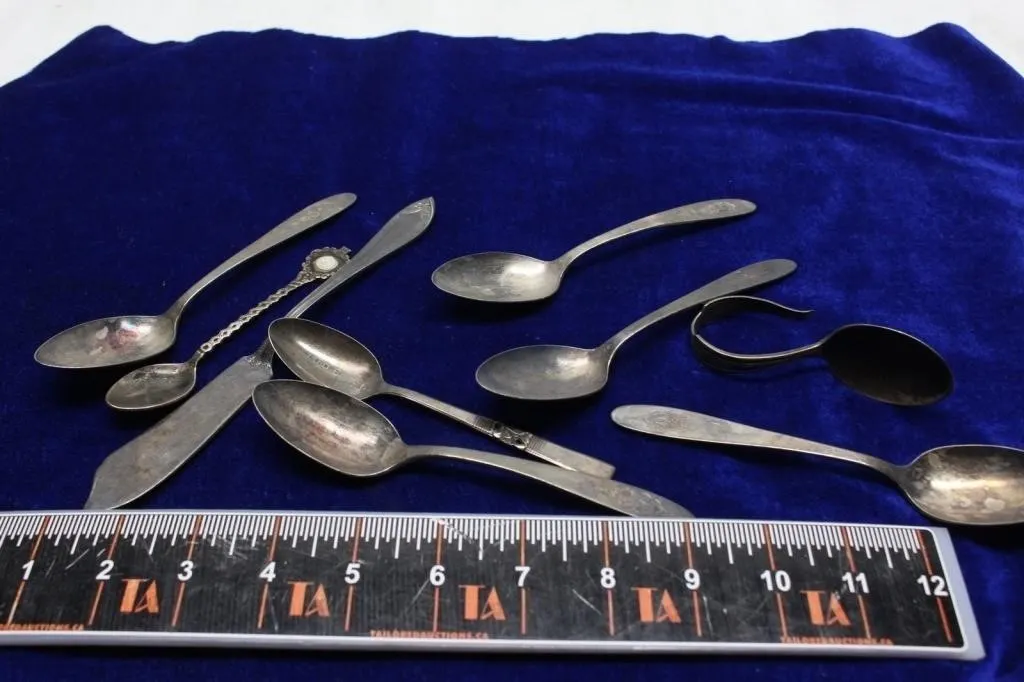 Assorted Vintage Souvenir Spoons Lot