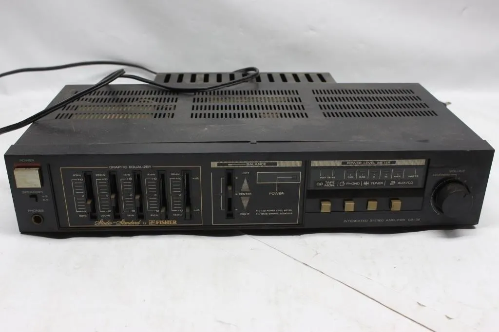 Fisher CA-39 Integrated Stereo Amplifier with
