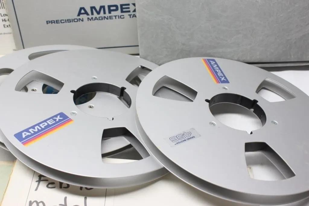 Ampex 456 & Sony Reel-to-Reel Tapes Lot