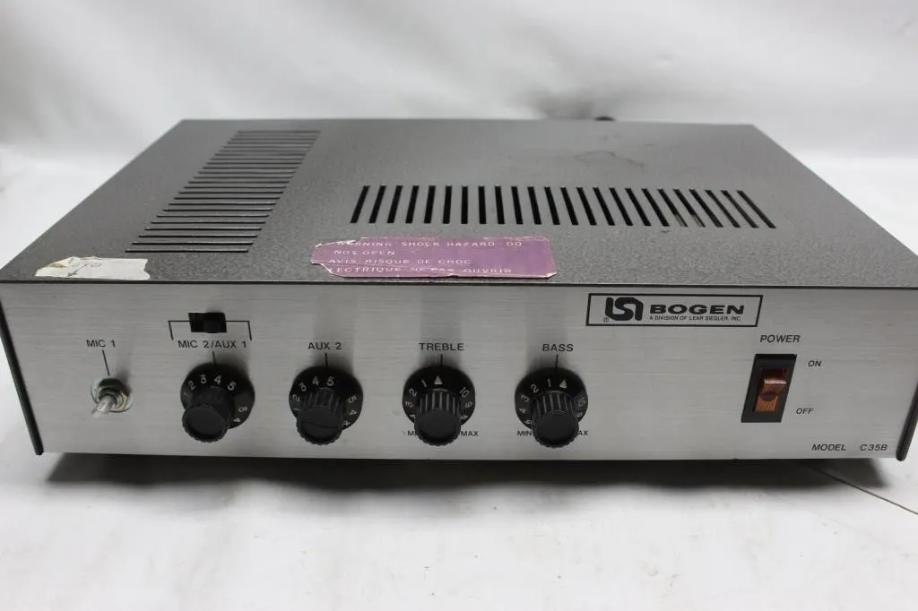Bogen C35B Commercial Amplifier