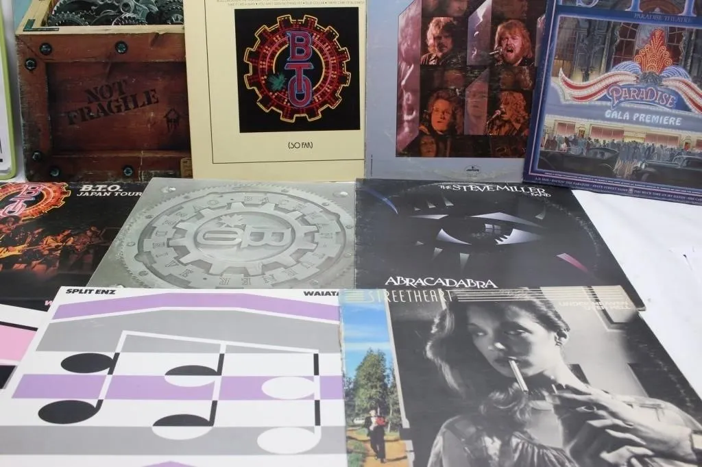 Classic Rock Vinyl LP Collection: BTO, Styx, Steve