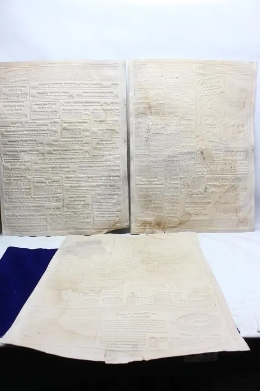 Vintage Eaton's Newspaper Ad Printing Plates