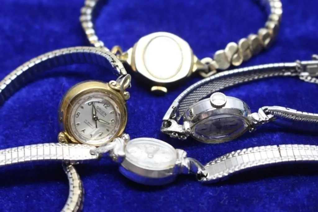 Group of vintage ladies' watches