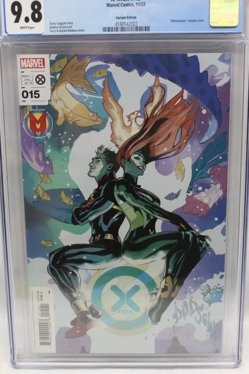 X-Men #15 CGC 9.8 Miracleman Variant Cover
