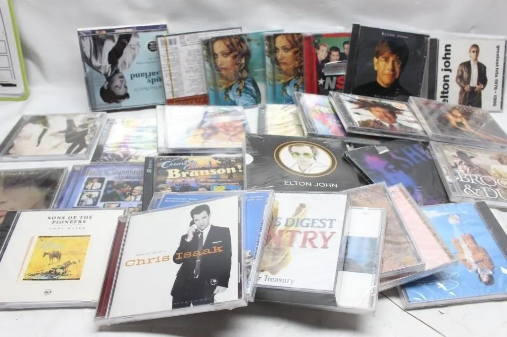 CD Lot: Elton John, Country & Pop Artists