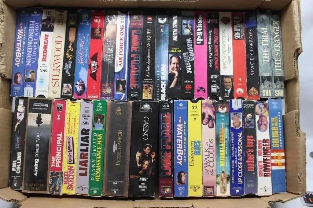 Lot of VHS Movies - Assorted Titles