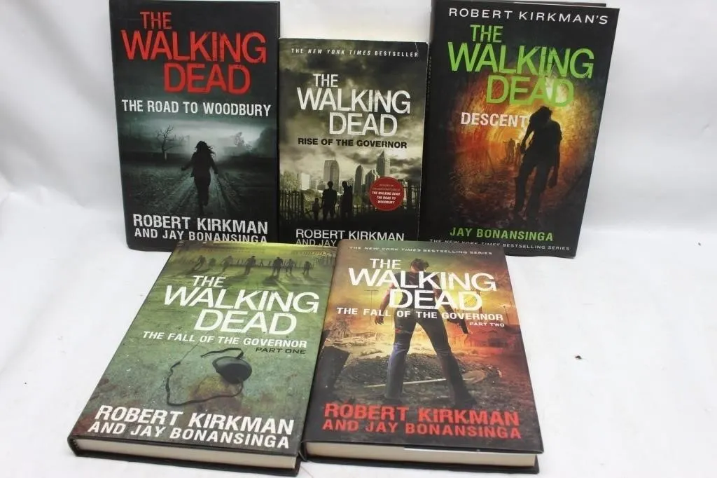 The Walking Dead novel series, 5 books