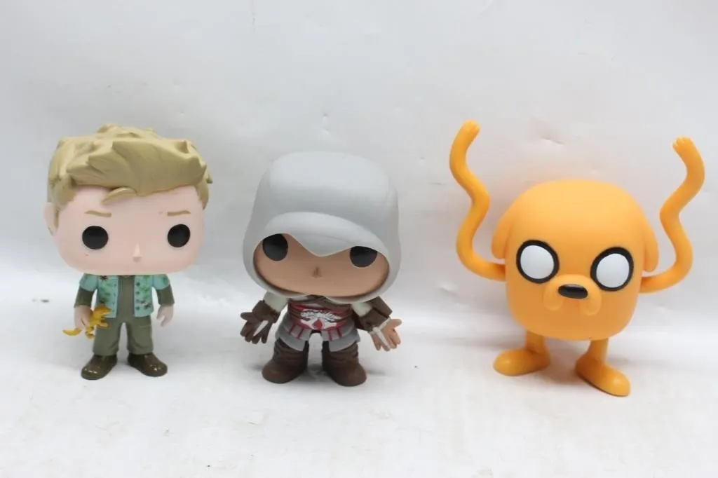 Funko Pop Figures Lot: Assassin's Creed, Jake,
