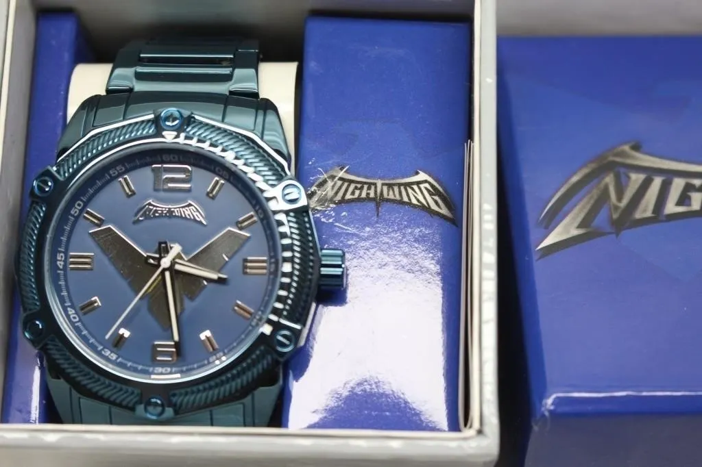 Nightwing Blue-Tone Watch by Accutime, NWG8001