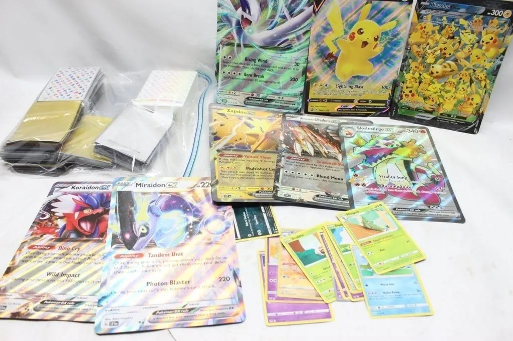 Pokemon Oversized Jumbo Cards & Card Lot