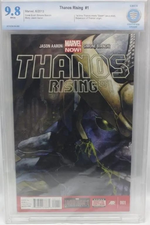 Thanos Rising #1 CBCS 9.8 (Marvel, 2013)