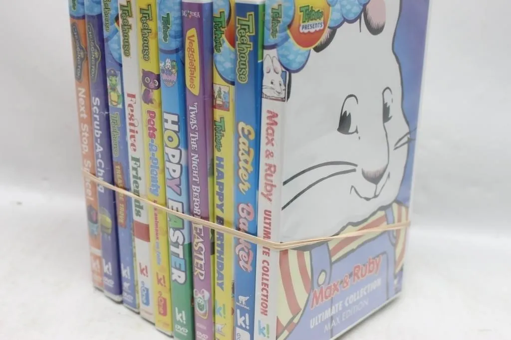 Kids DVD Lot: Max & Ruby, Treehouse, Chuggington