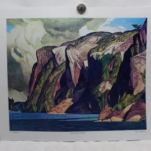 A.J. Casson "Bon Echo Rock" Print 207/500