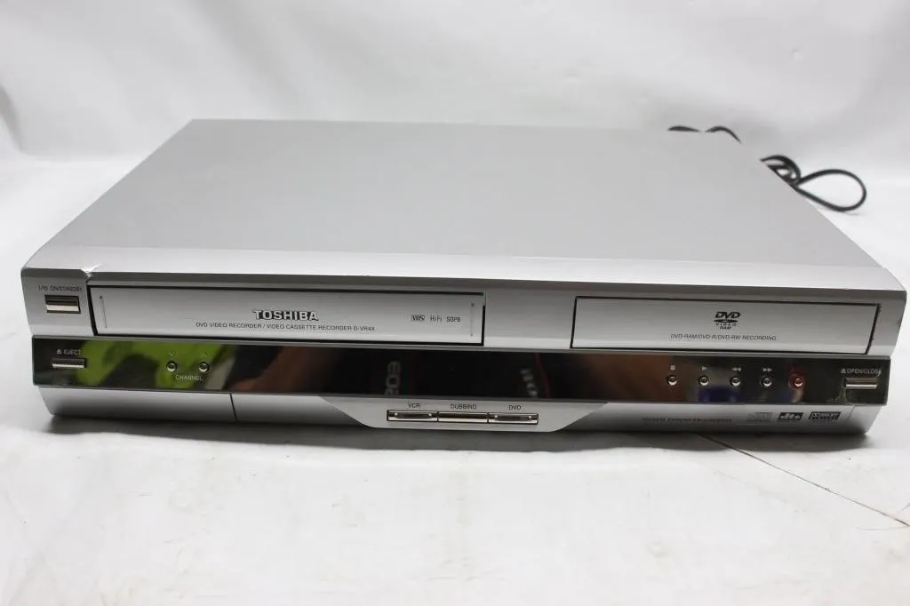 Toshiba D-VR4XSC DVD/VCR Combo Recorder