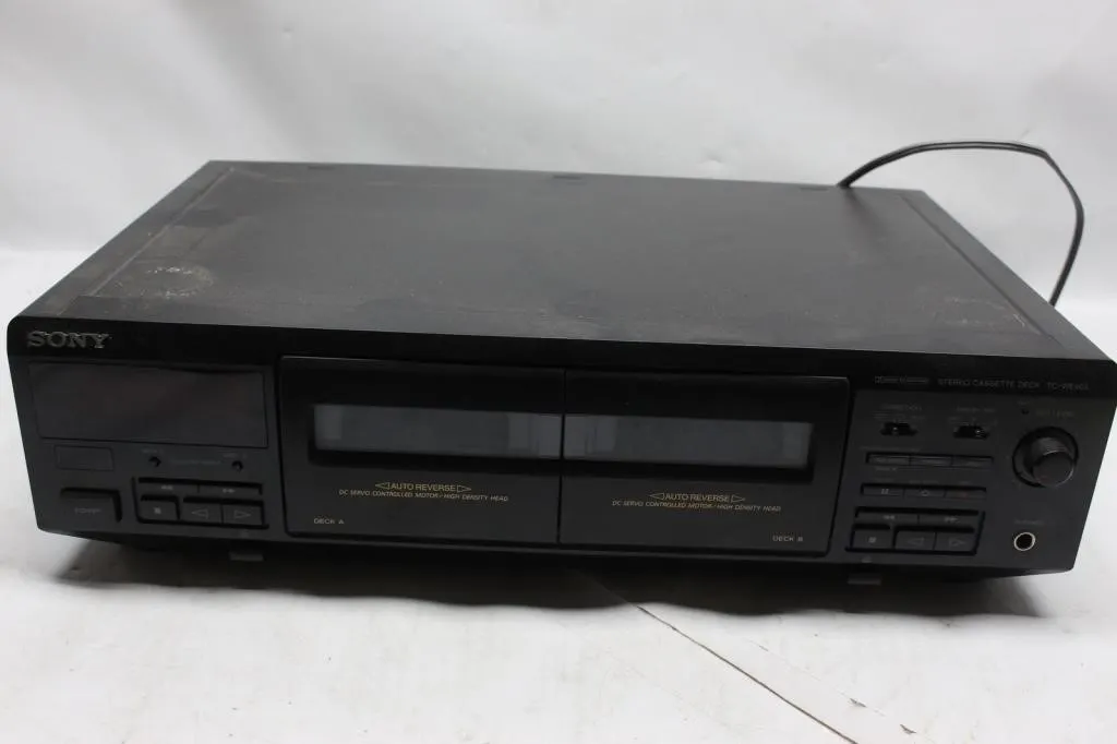 Sony TC-WE405 Stereo Dual Cassette Deck
