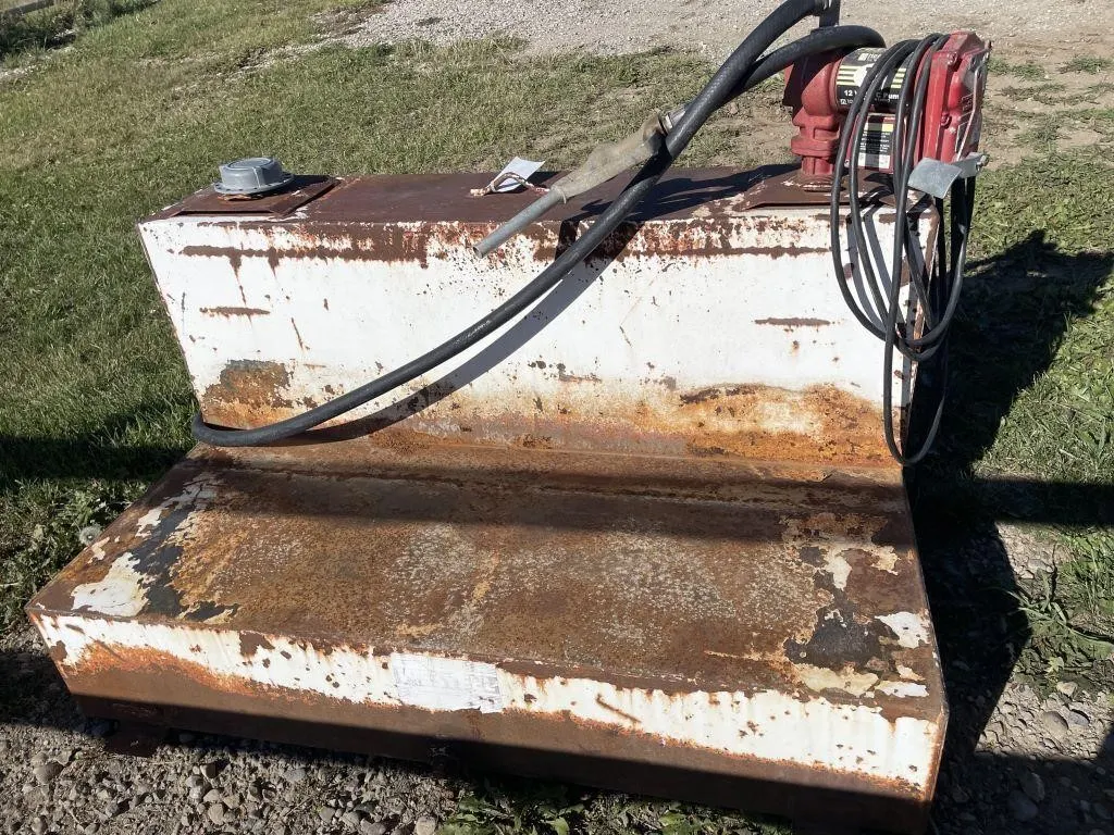 Diesel Truck Fuel Slip Tank W/ Battery Pump