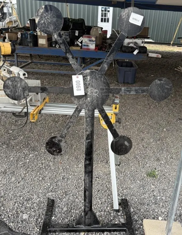 6 Target Circular Shooting Stand (new)