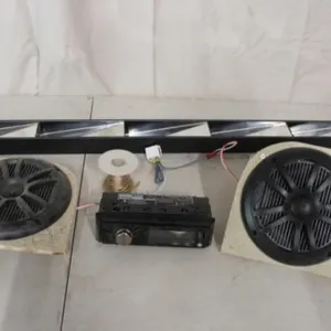 Boss Audio System w/2 Speakers, Wire & Mirror